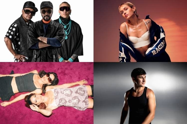 Beyond The Valley 2026 lineup artwork featuring Black Eyed Peas, KI/KI, John Summit and The Veronicas