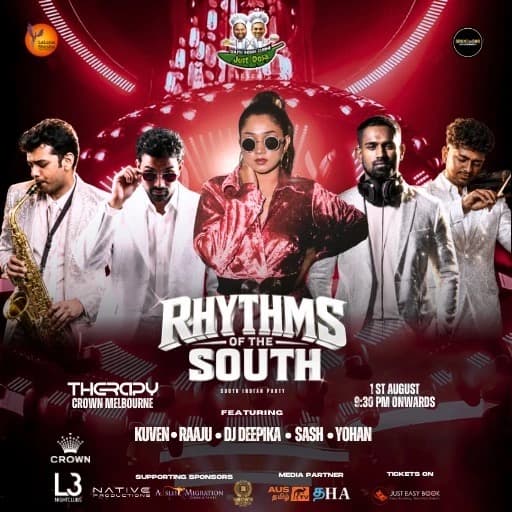 Rhythms Of The South 2026 Melbourne event poster
