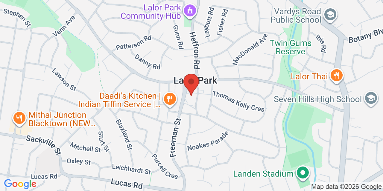 Map of Lalor Park Community Centre