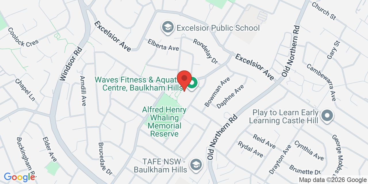 Map of Waves Fitness & Aquatic Centre