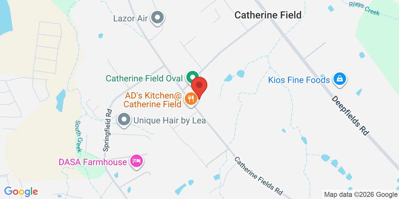 Map of Catherine Fields Community Hall