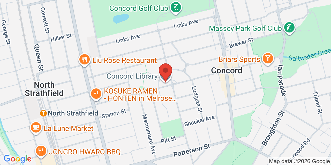 Map of Concord Library