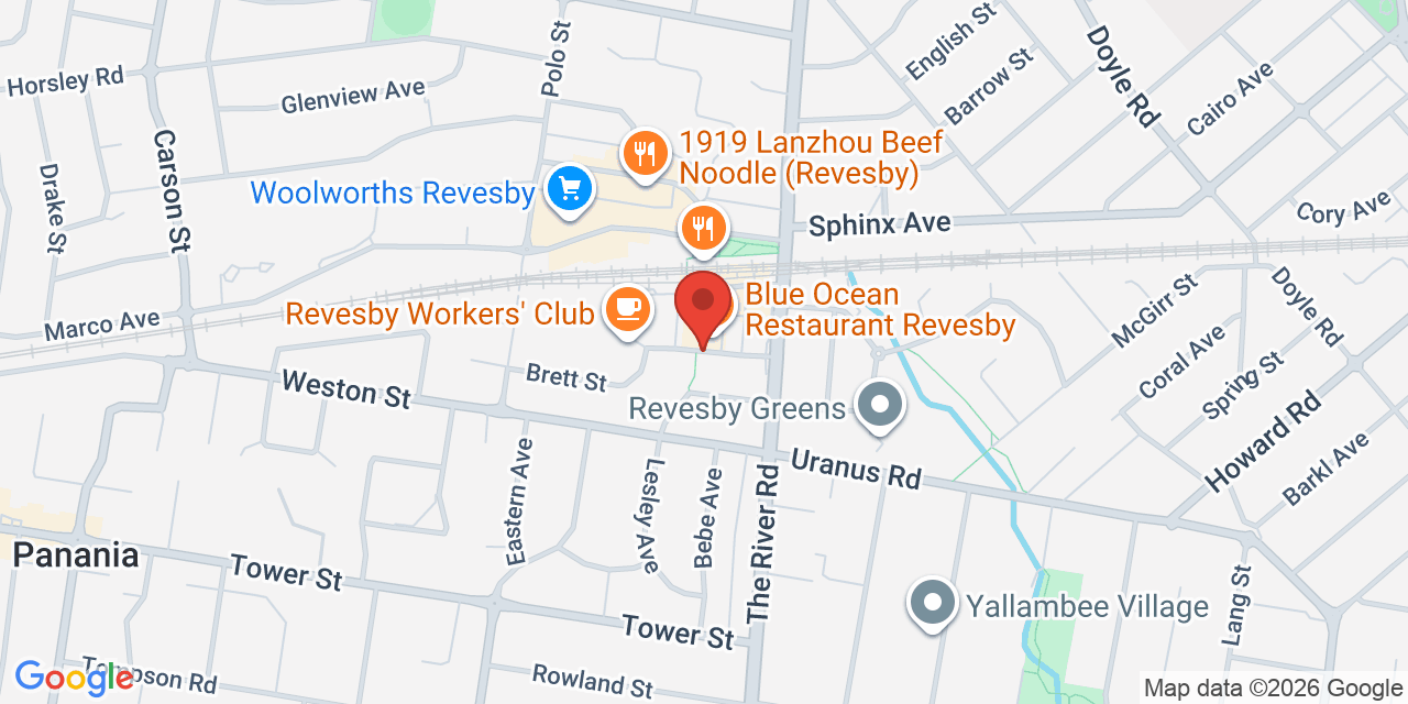Map of Revesby Community Centre