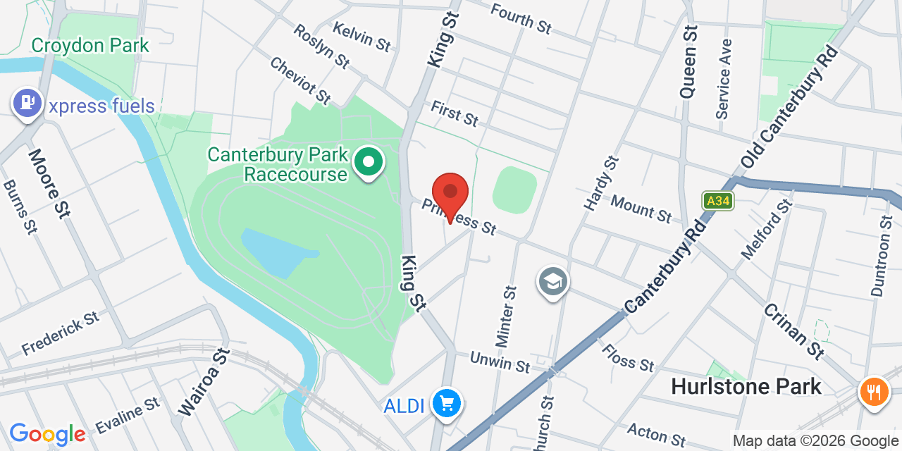 Map of Ashbury Senior Citizens Centre
