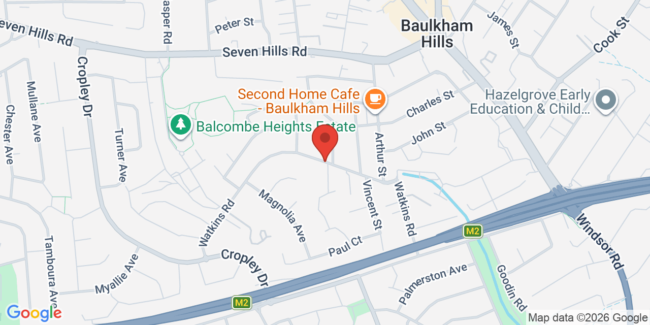 Map of Cropley House Wedding Venue