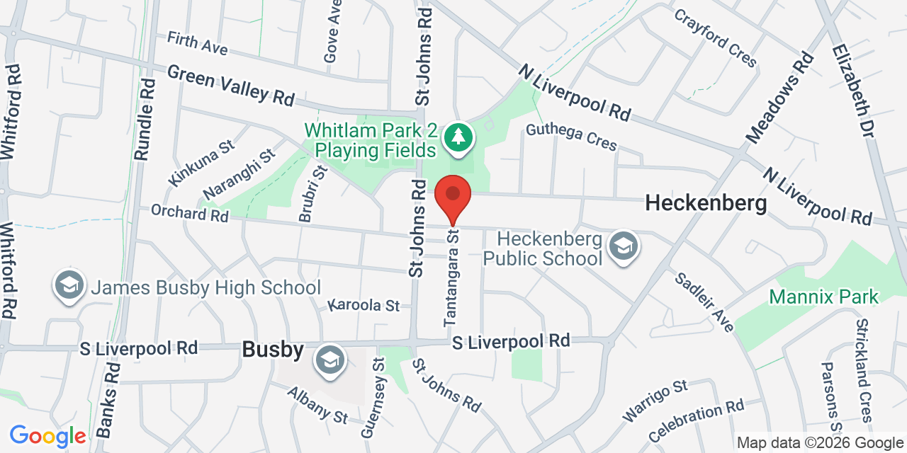 Map of Frank Oliveri Community Centre
