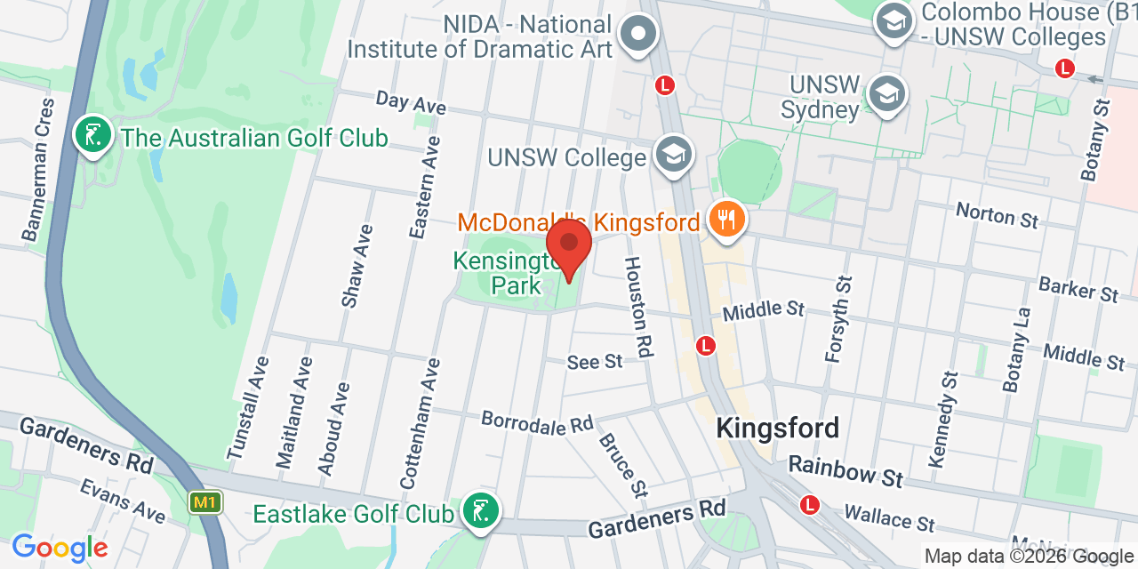 Map of Kensington Park Community Centre