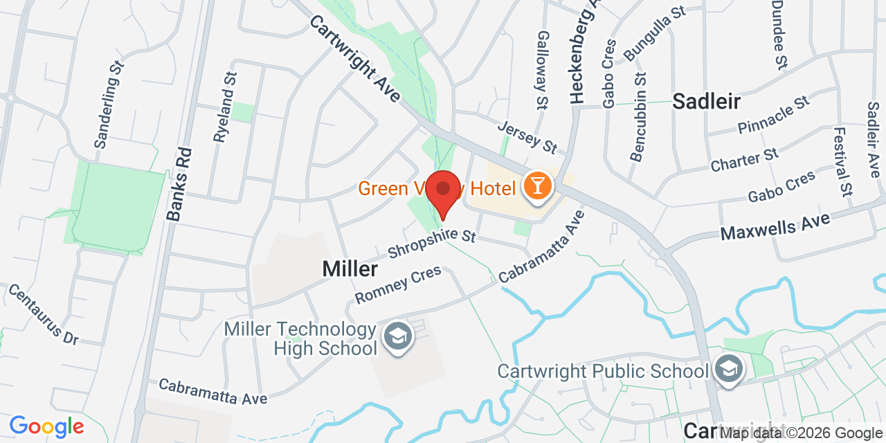 Map of Miller Senior Citizens Centre