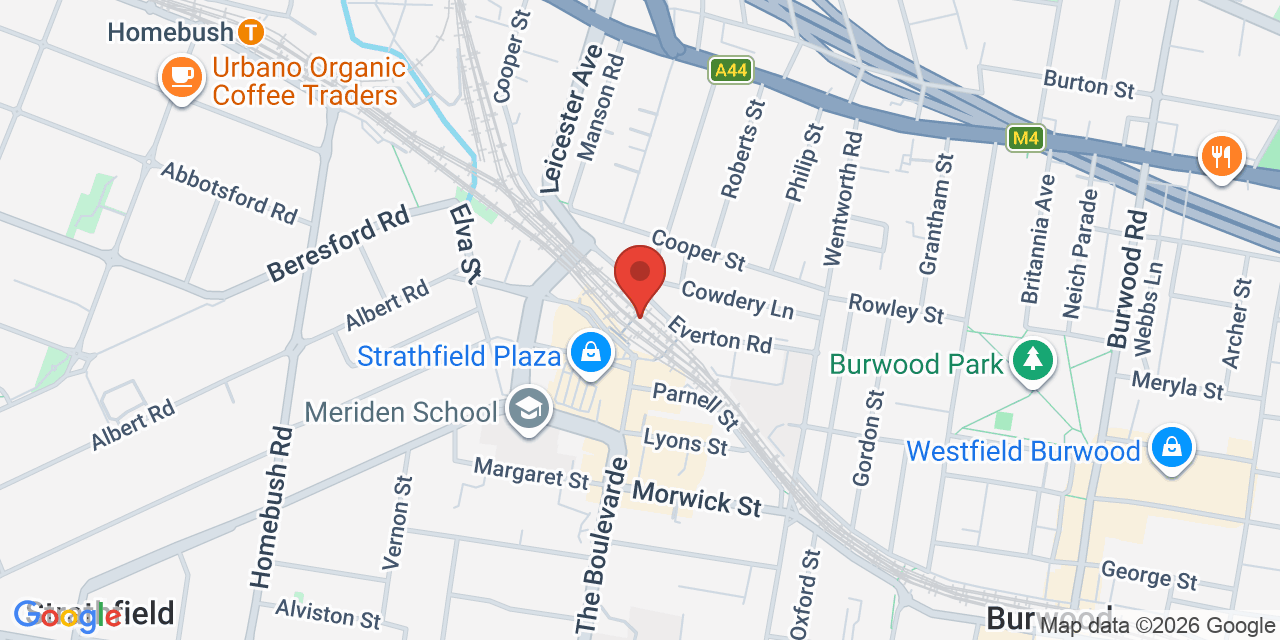 Map of Strathfield Square
