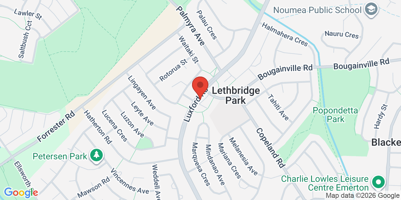Map of Lethbridge Park Community Centre