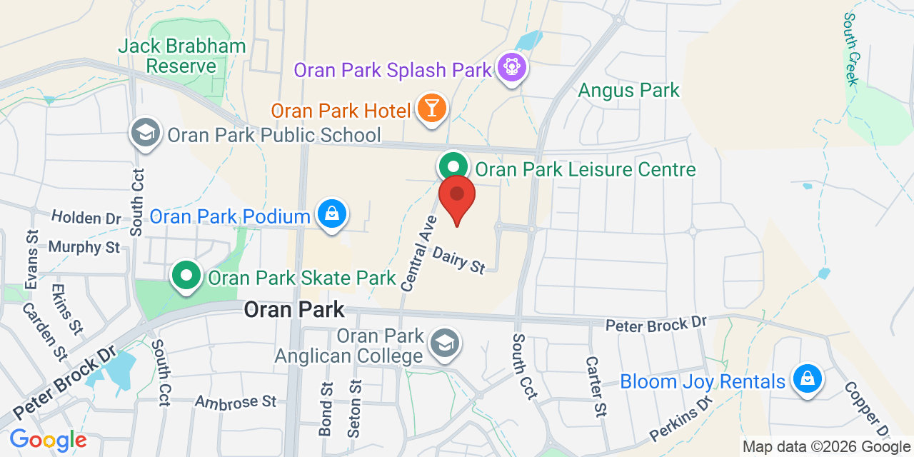 Map of Sandown Rooms - Oran Park Library