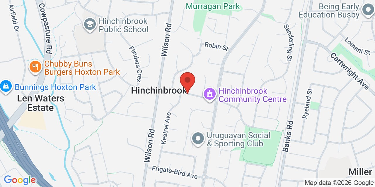 Map of Hinchinbrook Community Centre