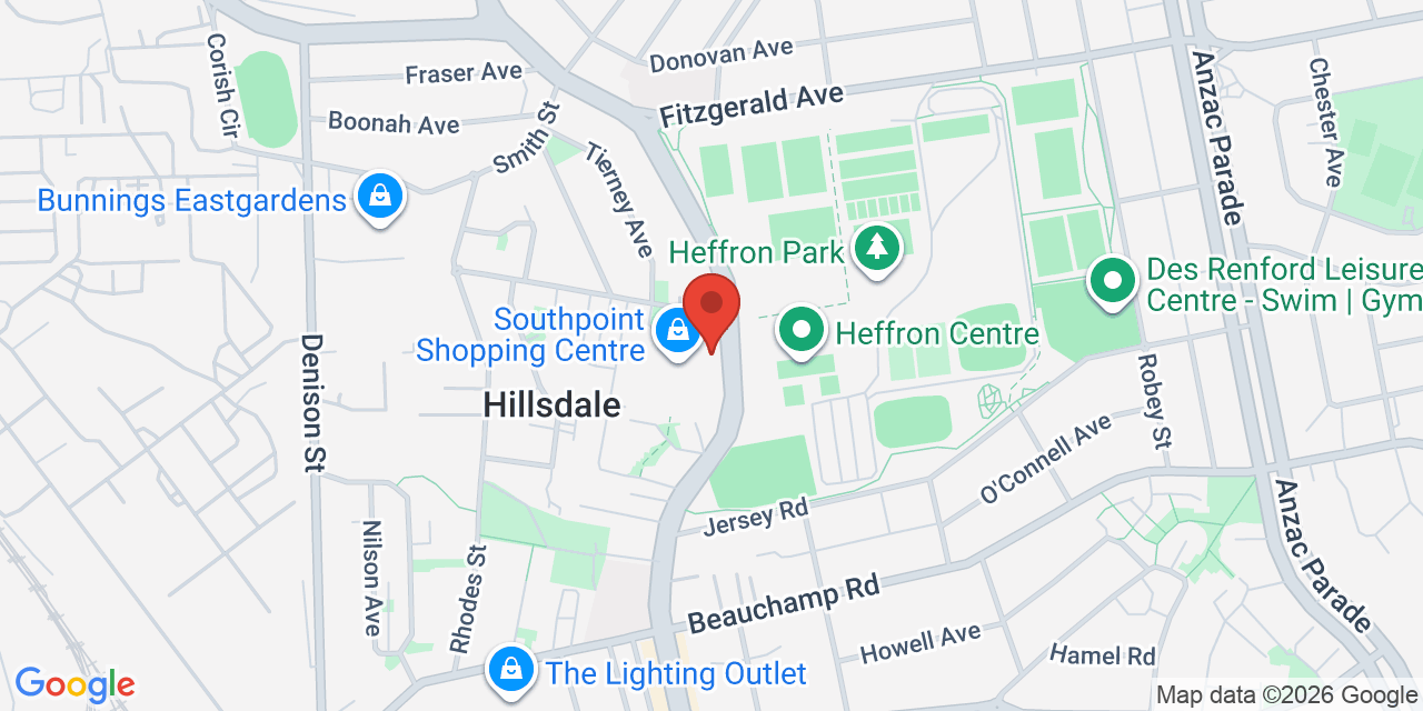 Map of Hillsdale Community Hall