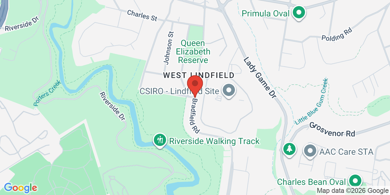 Map of West Lindfield Community Hall