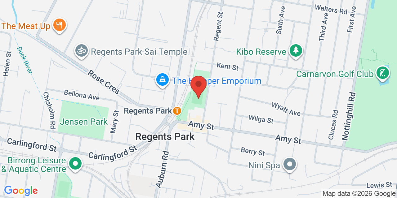 Map of Regents Park Community Centre