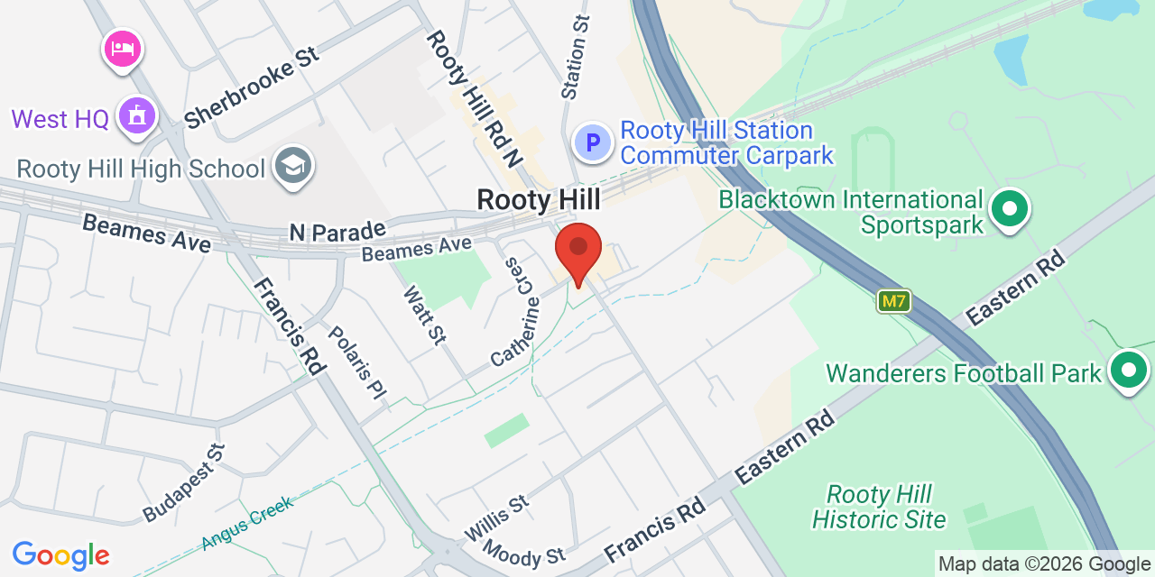 Map of Rooty Hill School Of Arts