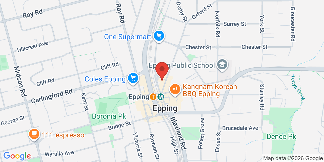 Map of Epping Community Centre
