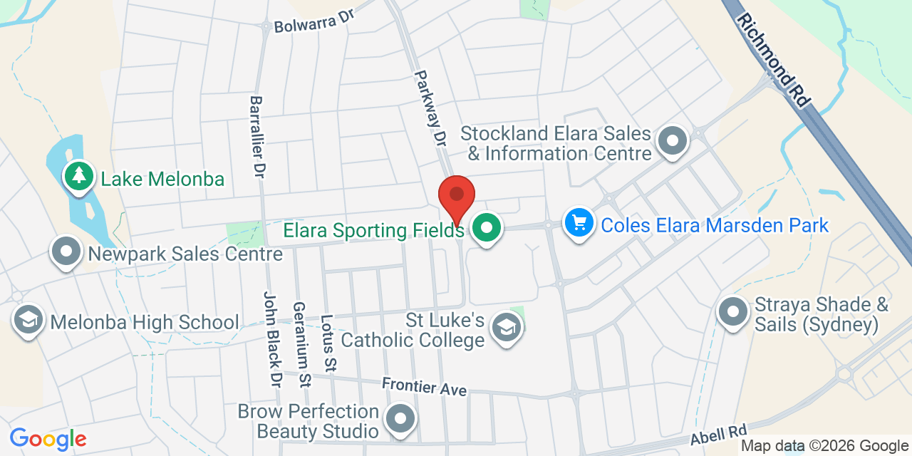 Map of Marsden Park Neighbourhood Centre