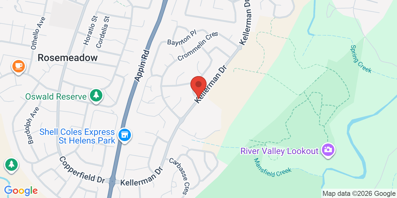 Map of St Helens Park Community Hall