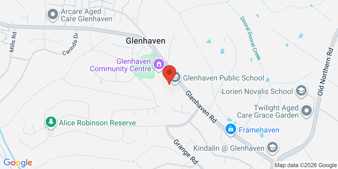 Map of Glenhaven Community Centre - Room 4