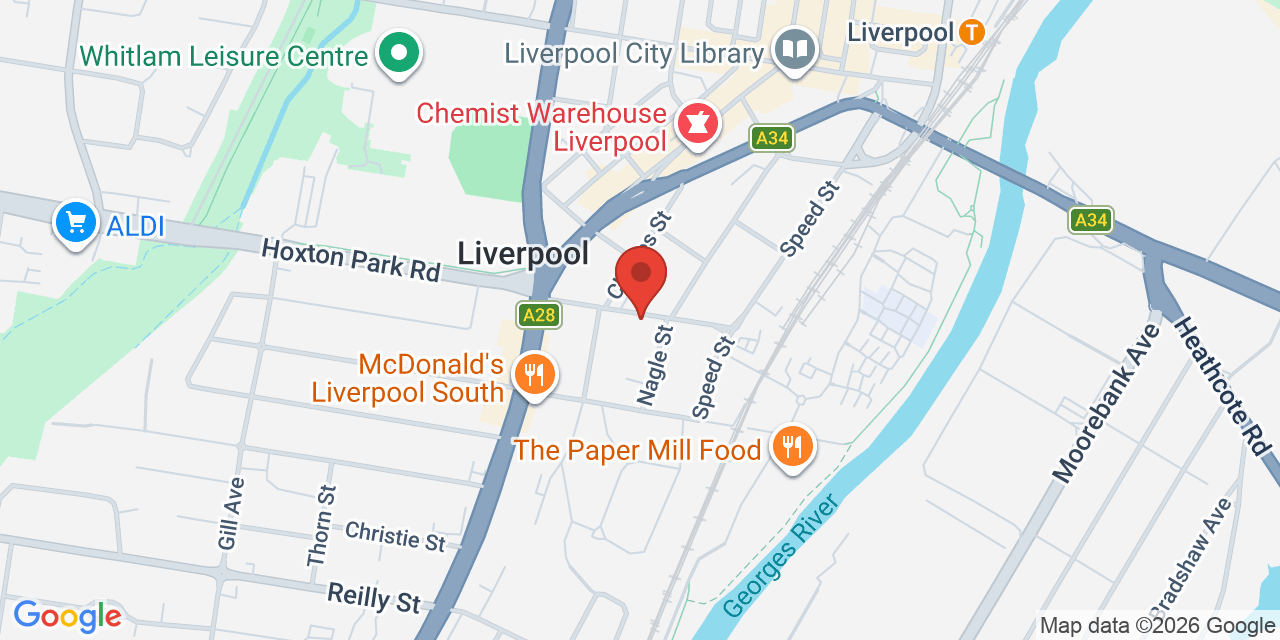 Map of Liverpool Community Centre