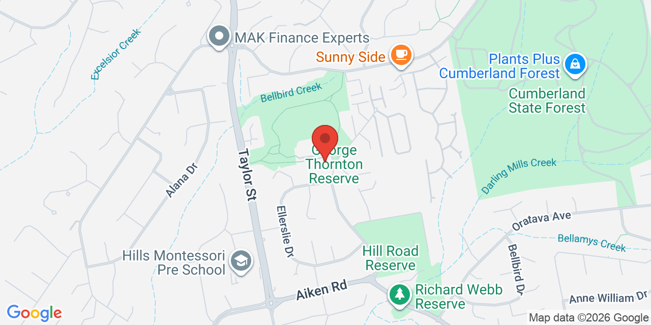 Map of West Pennant Hills Community Centre - Meeting Room