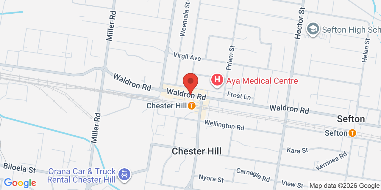 Map of Bill Lovelee Youth Centre