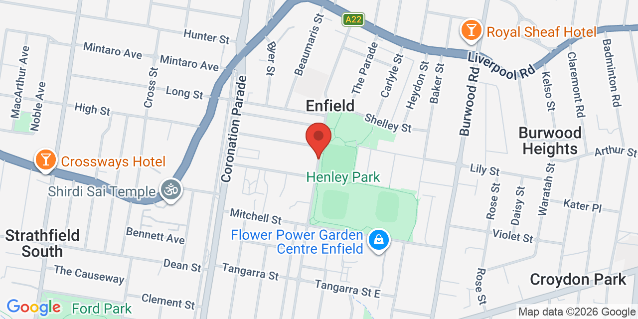 Map of Henley Park Cricket Nets