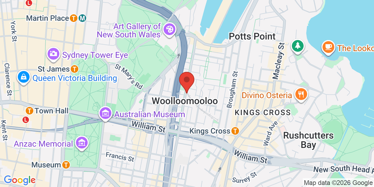 Map of Mary McDonald Centre