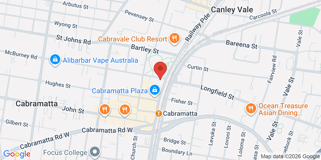 Map of Cabramatta Community Hall
