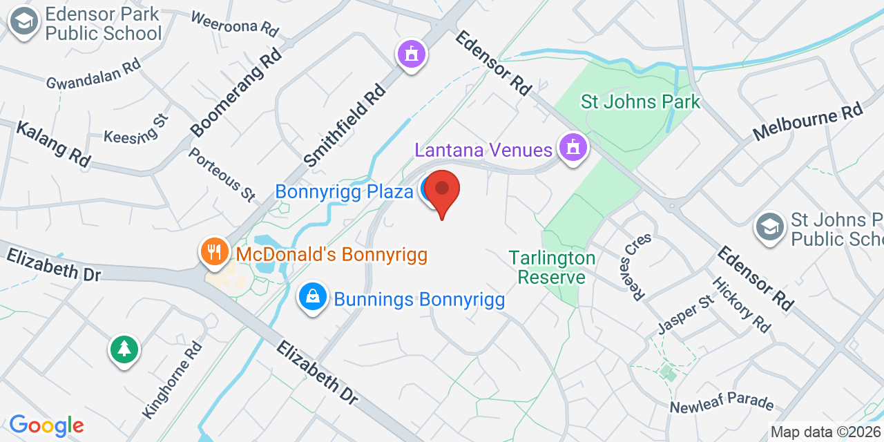 Map of Bonnyrigg Community Services Centre