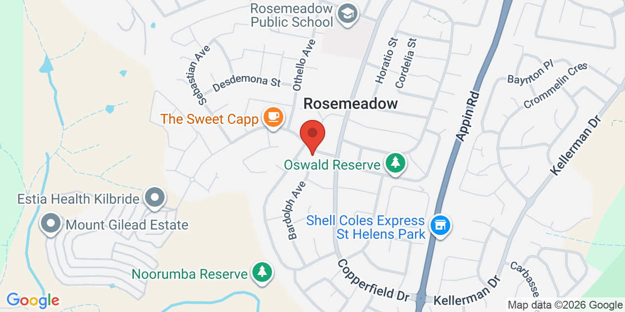 Map of Rosemeadow Community Hall