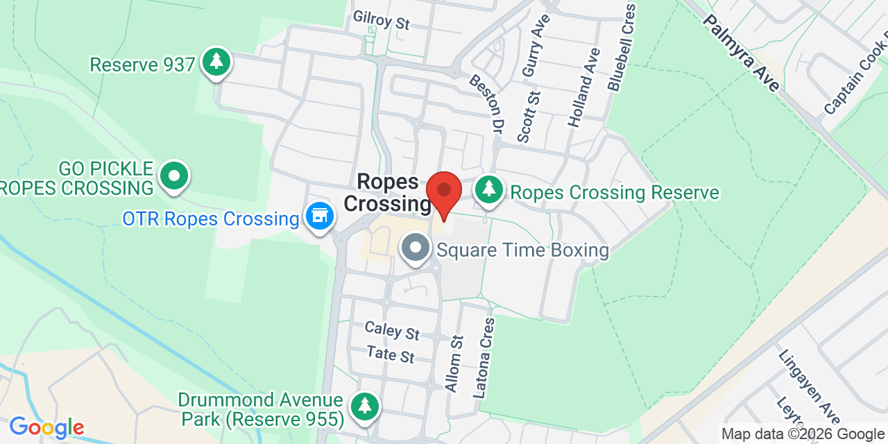 Map of Ropes Crossing Community Hub