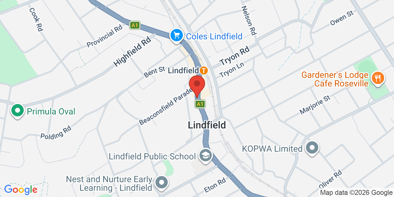Map of Lindfield Resource Centre