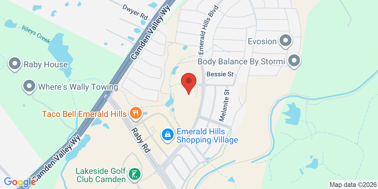 Map of Emerald Hills Community Centre