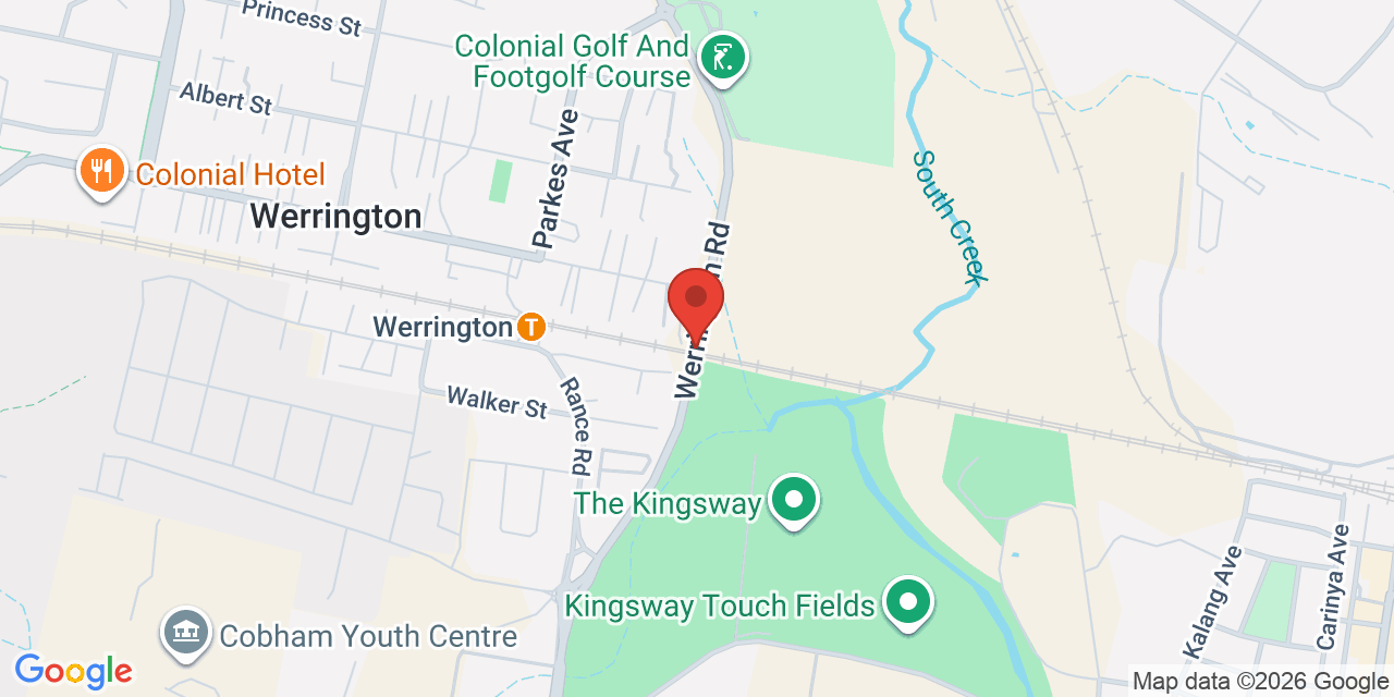 Map of Werrington Youth Centre