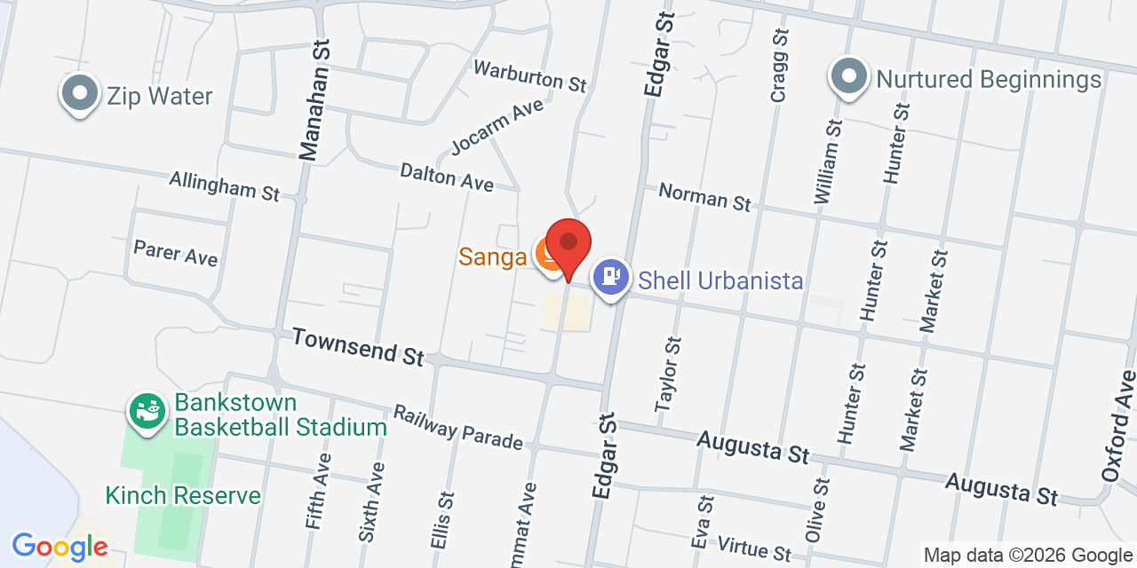 Map of Condell Park Hall