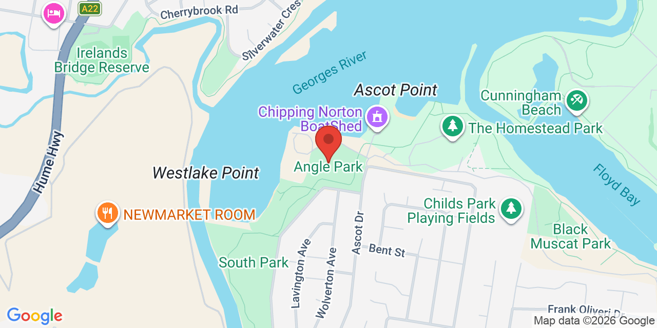 Map of Chipping Norton Recreation Centre (The Lakes Boatshed)