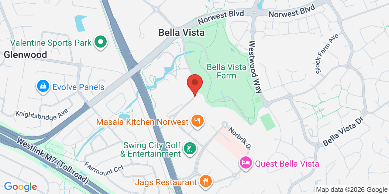 Map of Bella Vista Farm Park