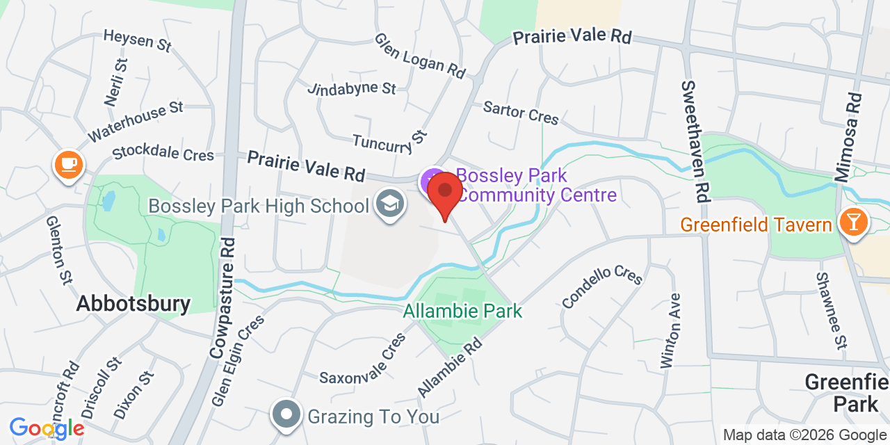 Map of Bossley Park Community Centre