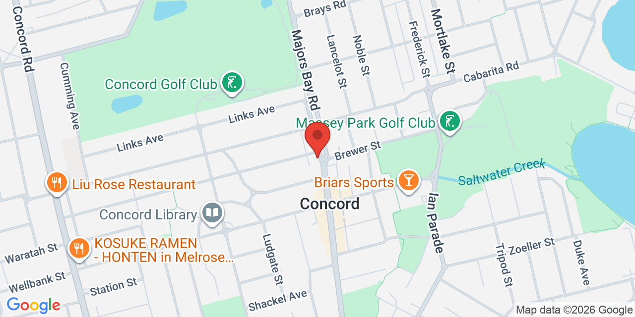 Map of Concord Memorial Hall