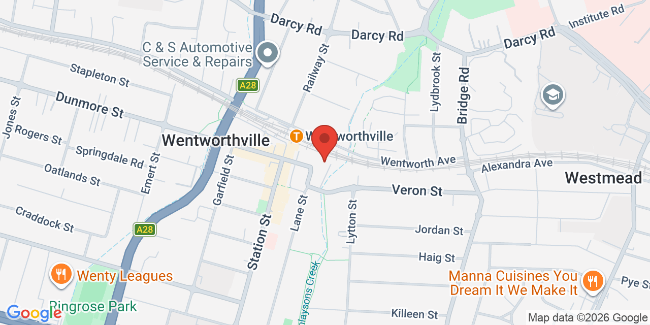 Map of Wentworthville Community Centre