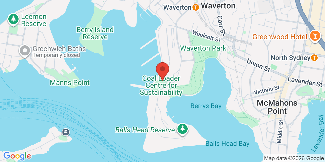 Map of Genia McCaffery Centre at the Coal Loader