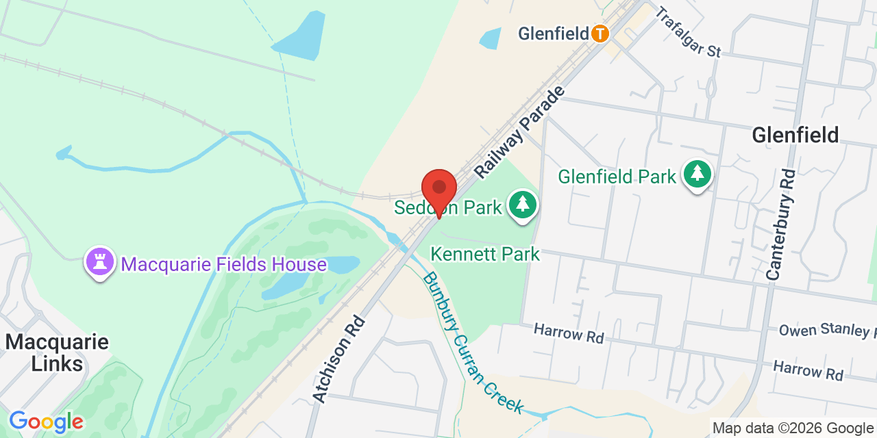 Map of Glenfield Community Hall