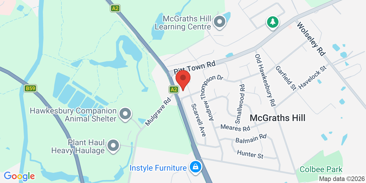 Map of McGraths Hill Community Centre