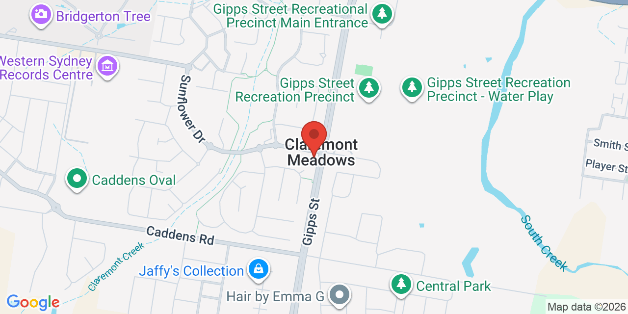 Map of Claremont Meadows Community Centre
