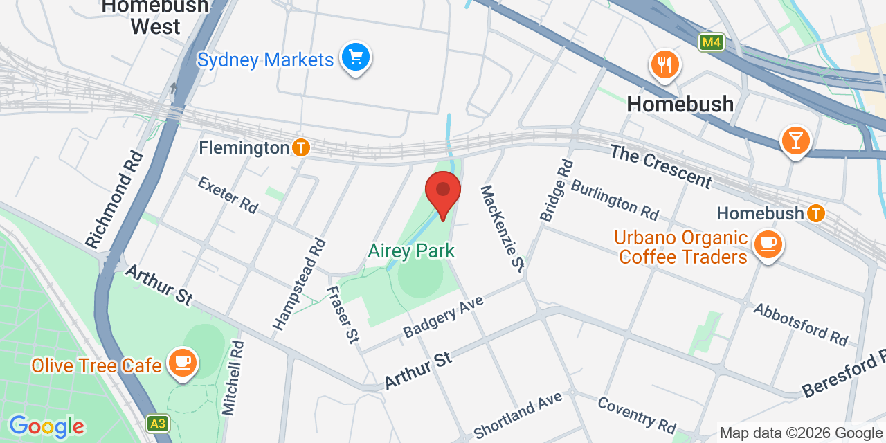 Map of Strathfield Community Centre