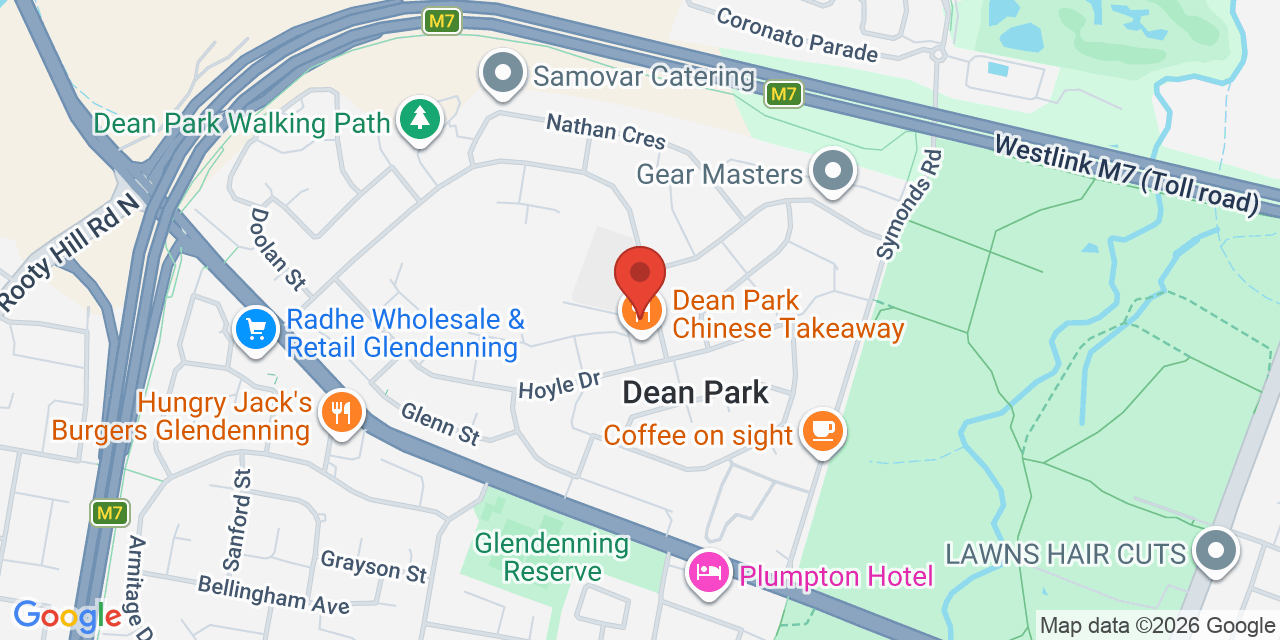 Map of Dean Park Neighbourhood Centre