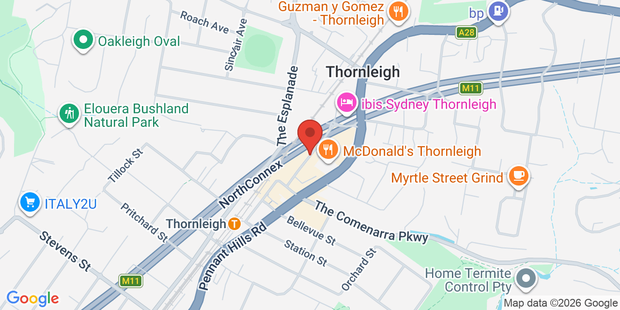 Map of Thornleigh Community Centre