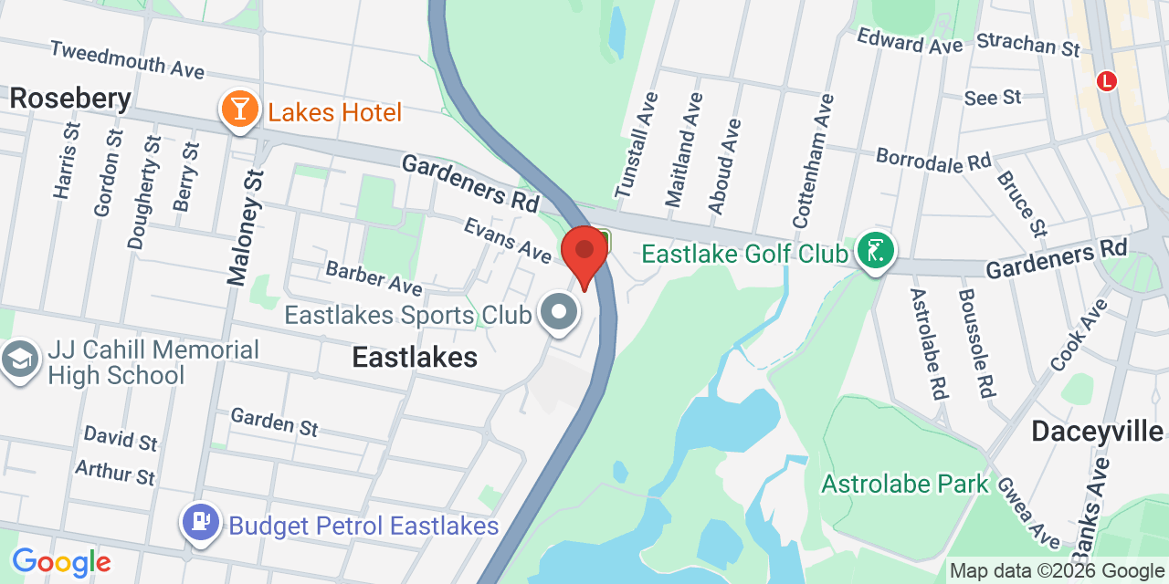Map of Eastlakes Community Hall